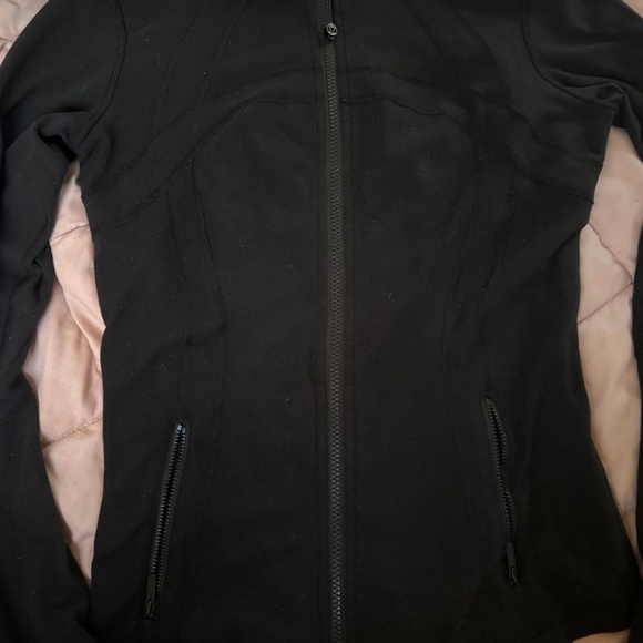 Lululemon Define Jacket Black Nulu Size 8 - Picture 3 of 3